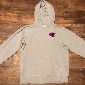 fuzzy champion sweatshirt